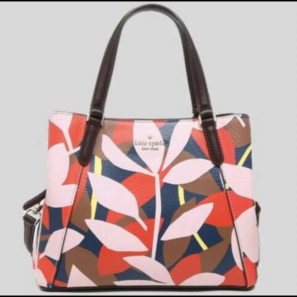 Kate Spade Pink Multi Jackson Tropical Toss